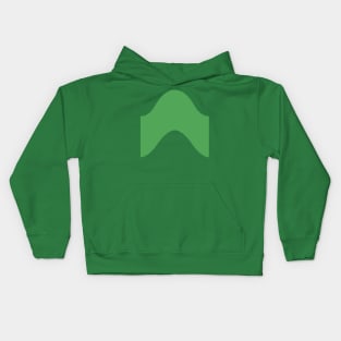 Squiggly Green Kids Hoodie